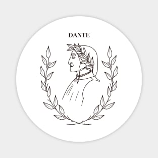 HomeSchoolTattoo Dante Alighieri Magnet